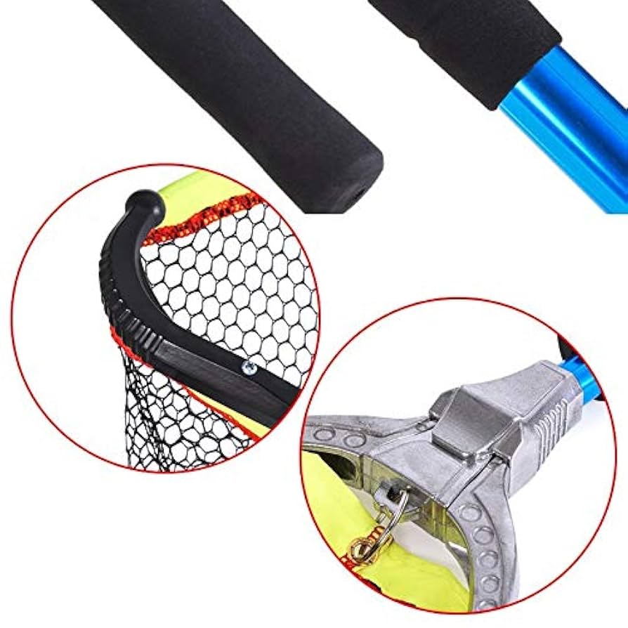 たも網2.1ｍ 楽天市場】タモ網 2.1m ステンレス製 ハンドル 玉網 黒 ラバー